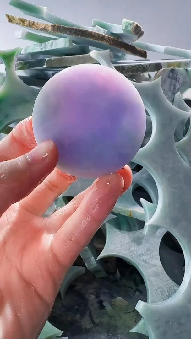 裸石翡翠缅甸翡翠A货文931