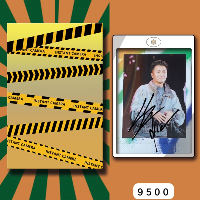 D9500【谢霆锋】 正品拍立得照片 涂鸦