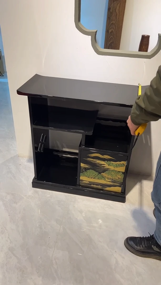 高肉金莳绘 博古架