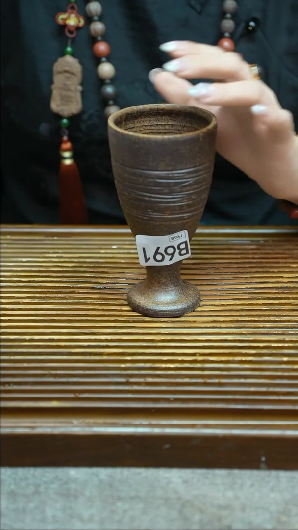 万古烧粗陶手工茶具