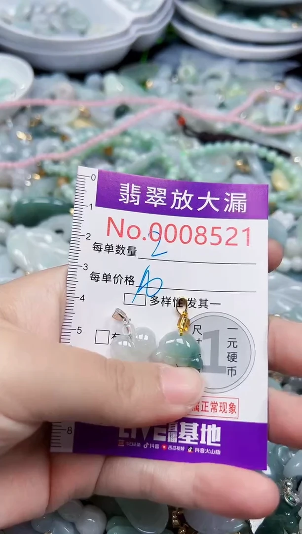 颈饰未镶嵌翡翠8521