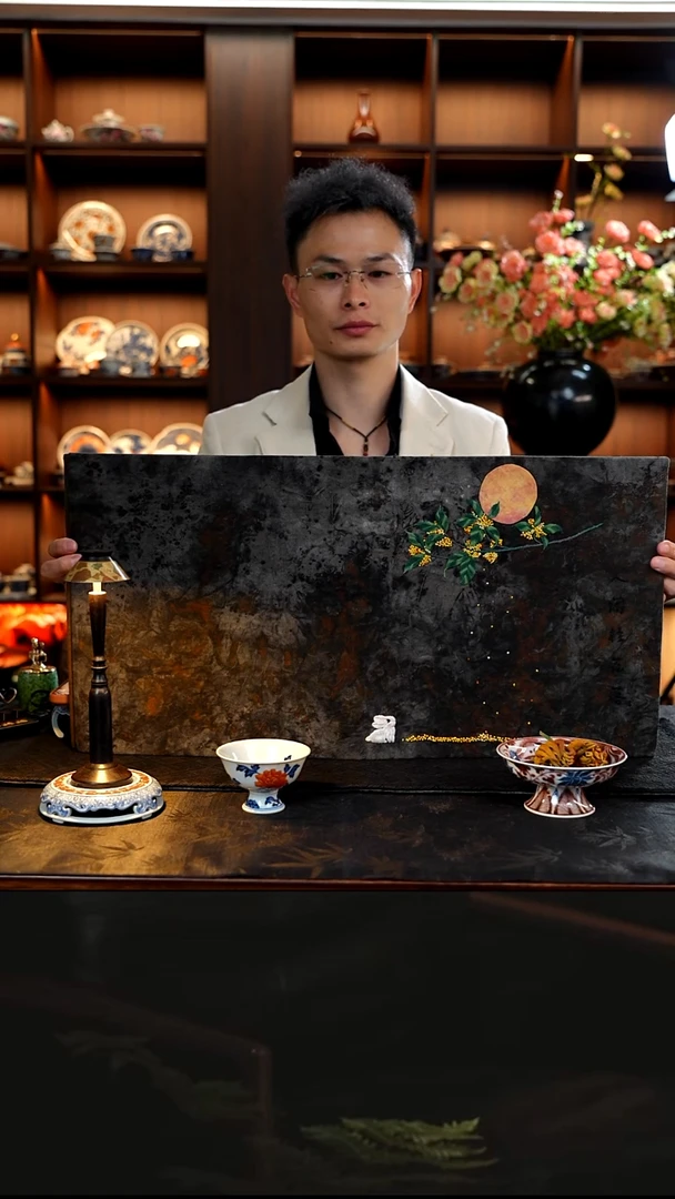 老叶红美术馆开播福利茶席