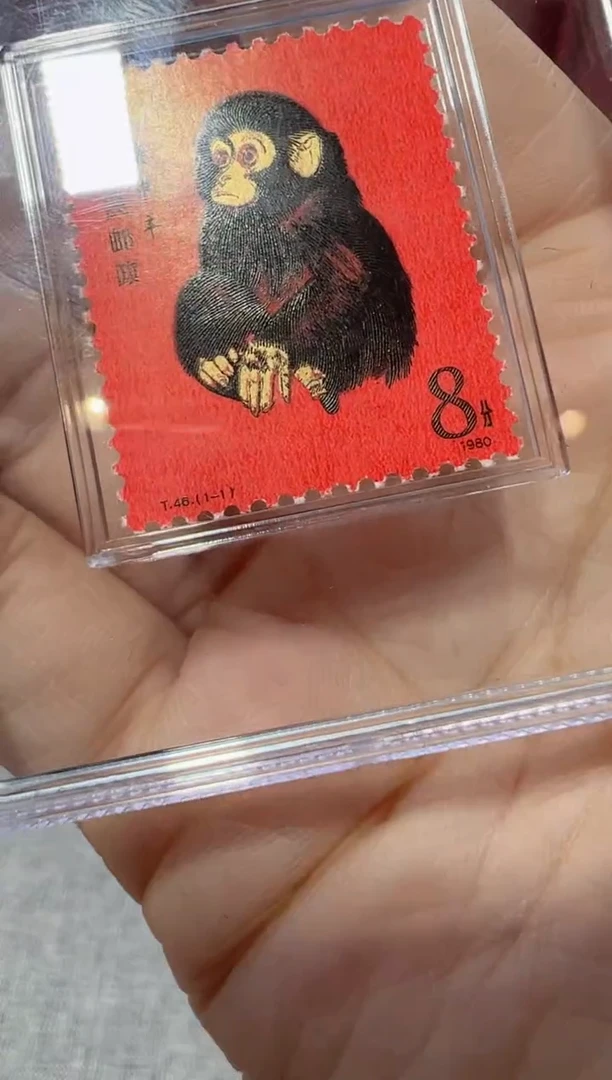 T46 一轮生肖猴 封装评级 邮票