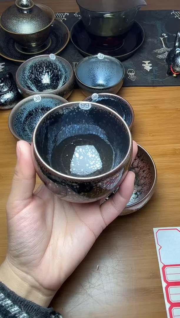 茶盏女匠罗希厚胎单杯