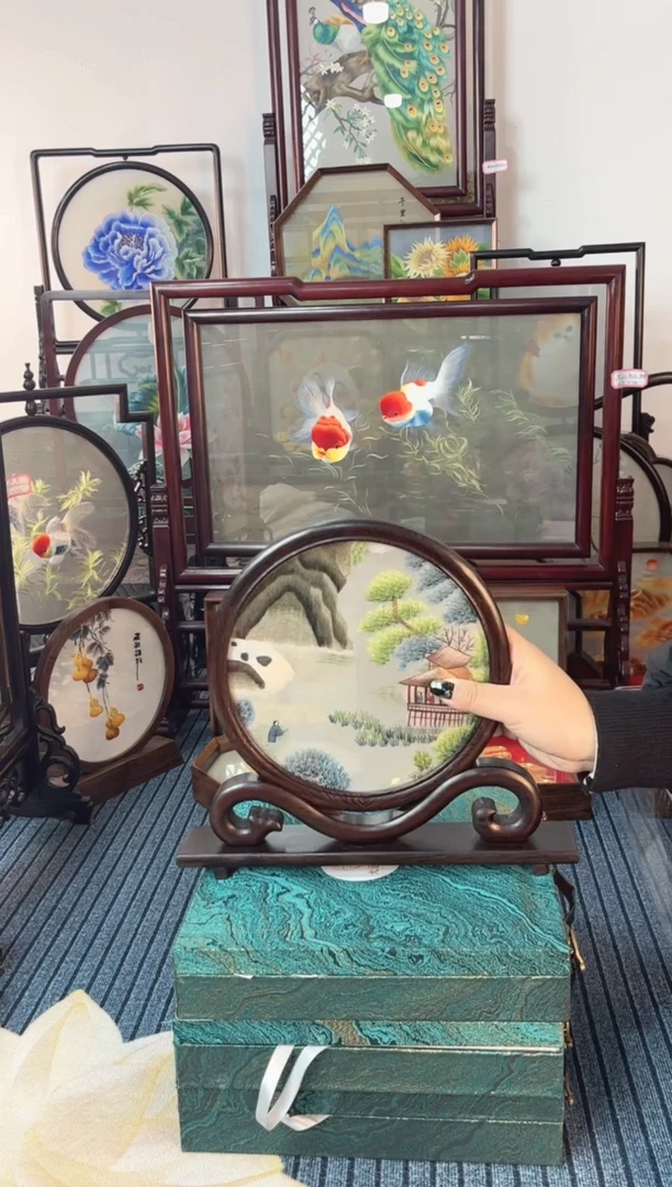 刺绣苏绣手工刺绣绣品