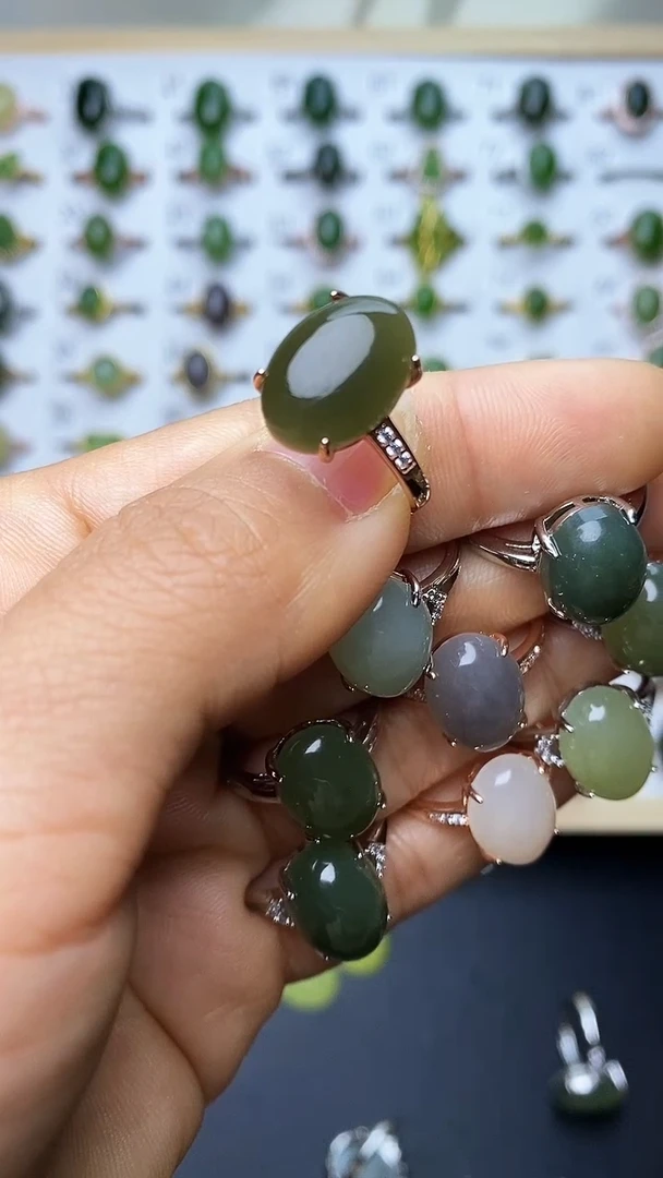 【闪购商品】和田玉戒指未镶嵌1