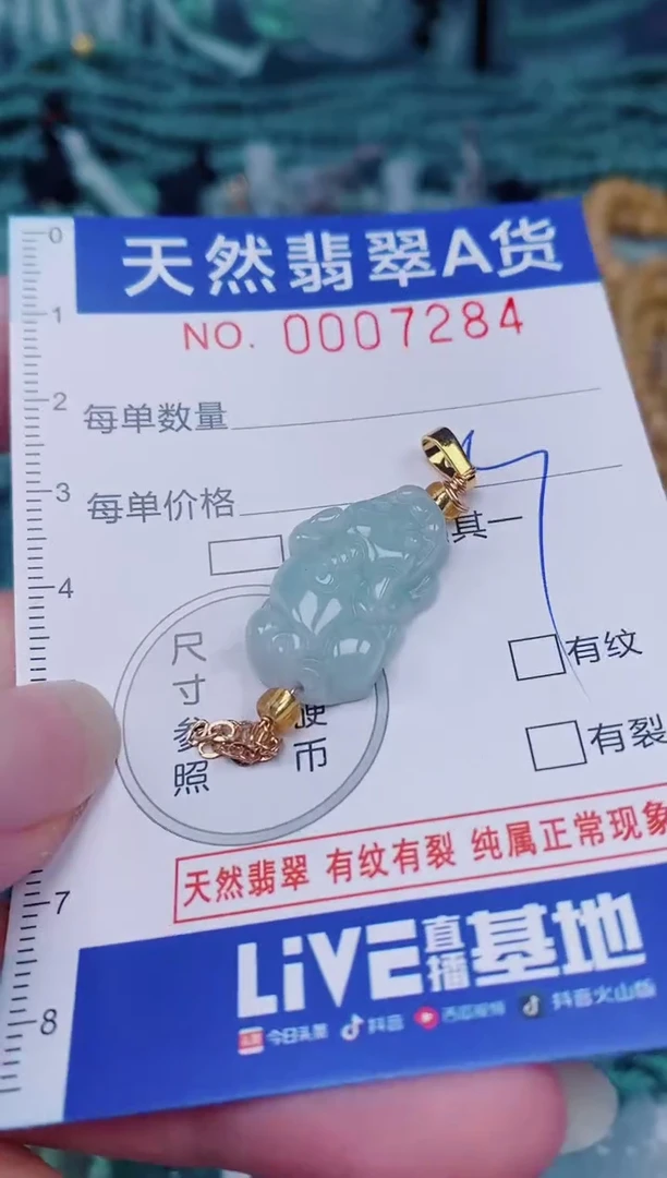 颈饰未镶嵌翡翠00007284
