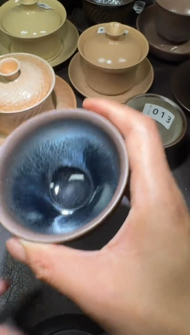 茶盏釜****）建窑建盏主人杯045