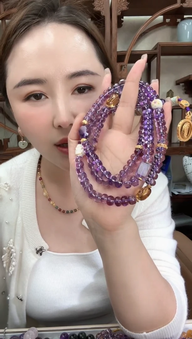 【闪购商品】定制水晶珠串未镶嵌25021282