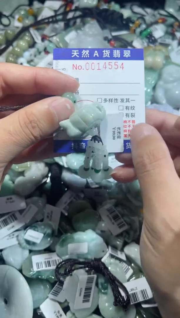 【闪购商品】翡翠颈饰未镶嵌00014554