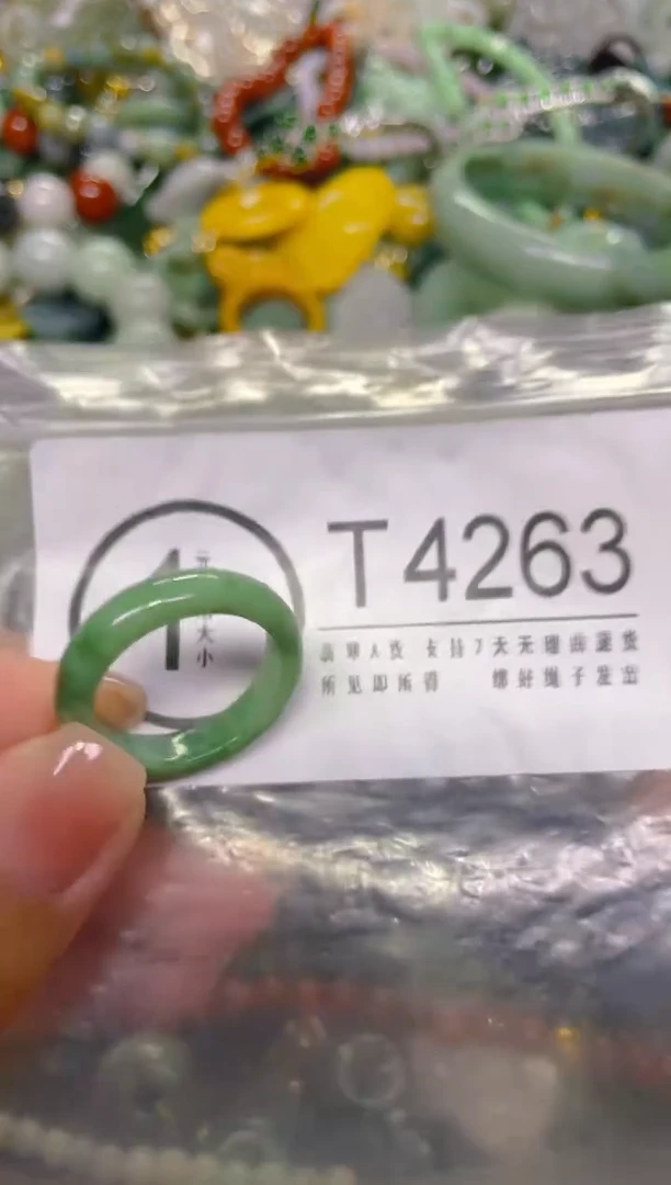 颈饰未镶嵌翡翠18.7MM/ T /翡翠A货，一件也是批发价