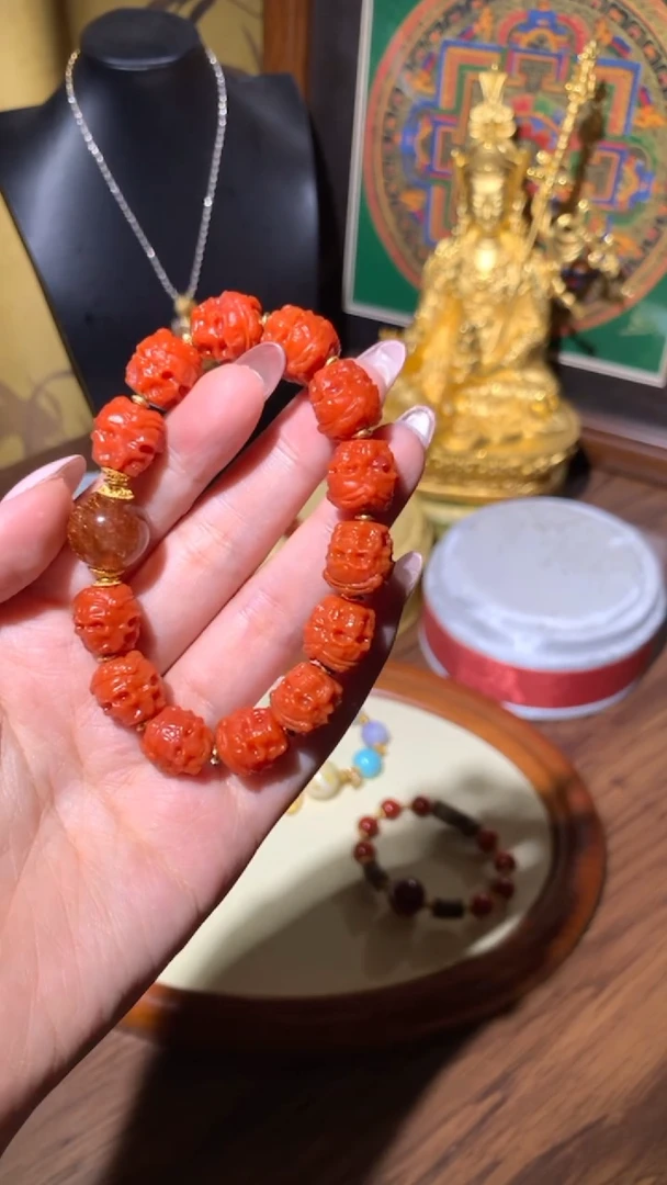 【闪购商品】南红玛瑙手串未镶嵌手串