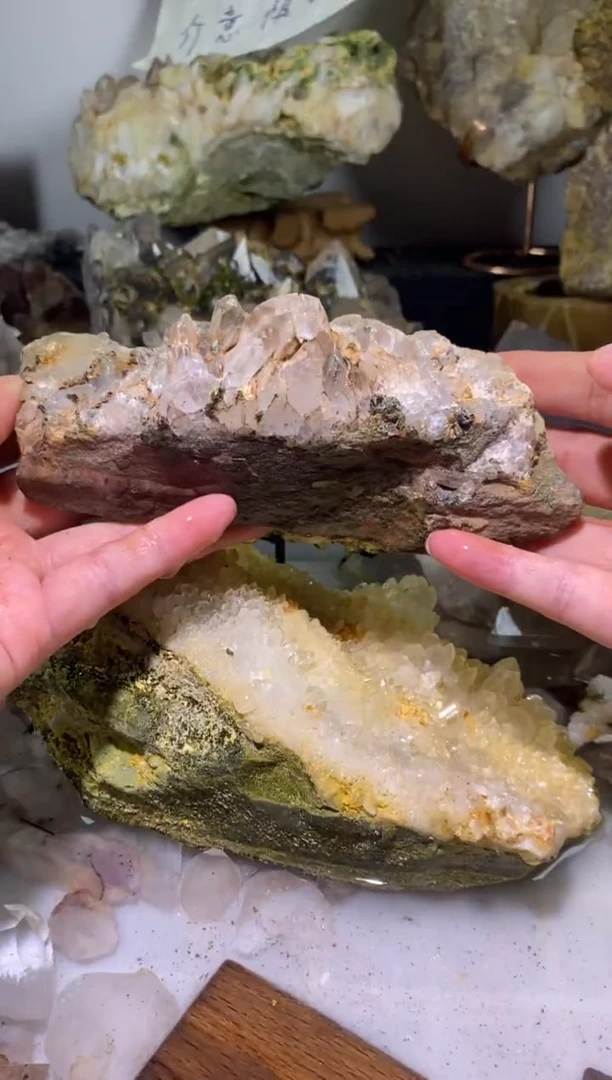 未镶嵌珠宝半成品水晶80号482g四川美姑超七花园水晶