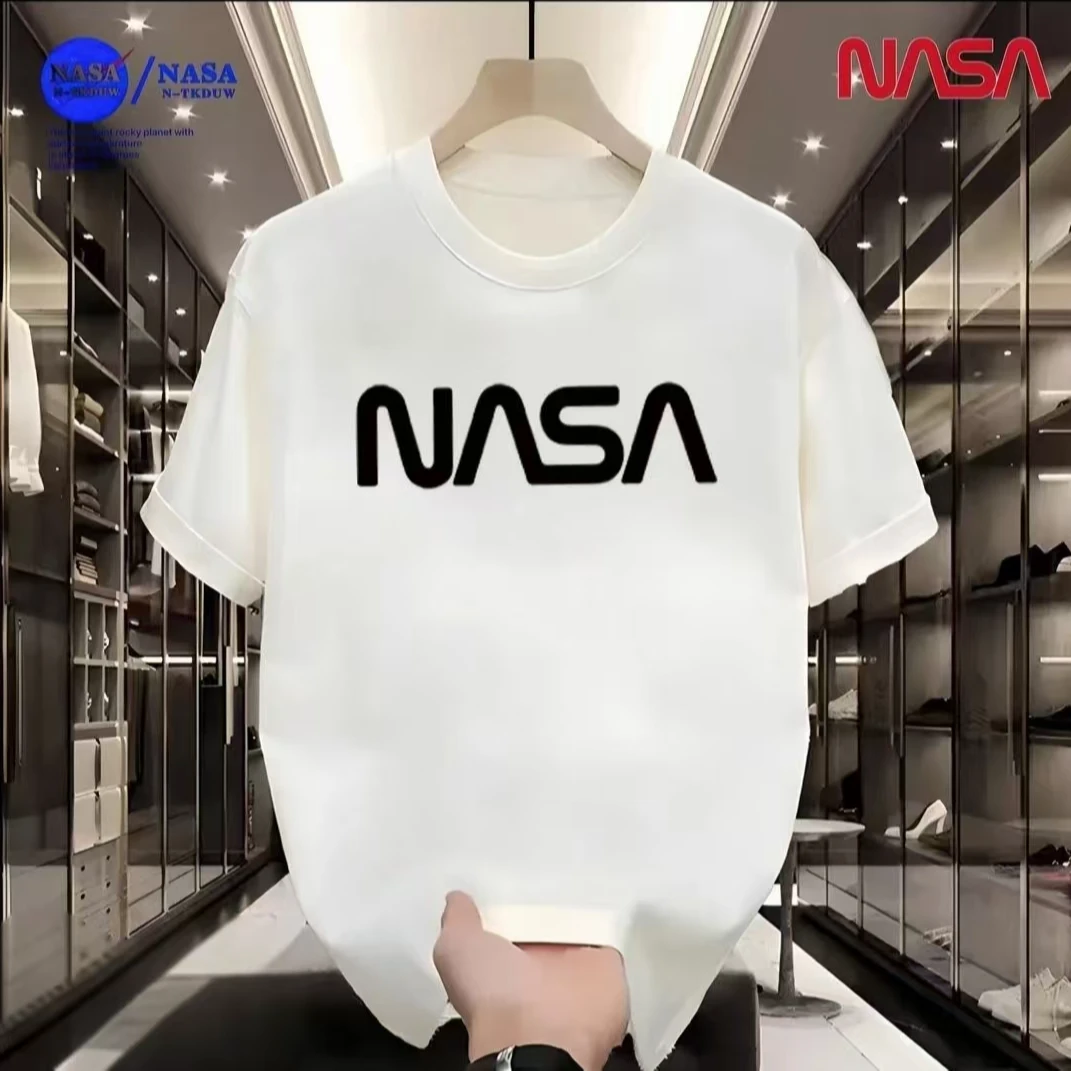 NASA联名夏季圆领短袖T恤时尚男女同款A-02