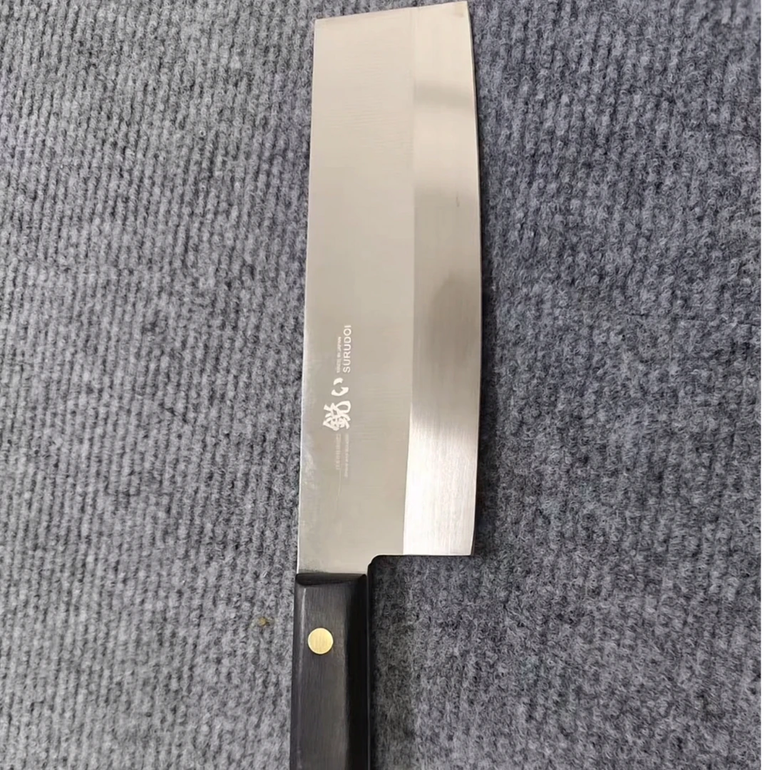 锐日式小菜切主厨家用菜刀切菜切肉超锋利斩切两用刀厨师西厨刀