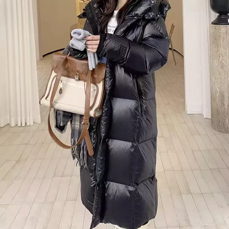 蒙口桑德罗黑钻长款羽绒服1112【1】