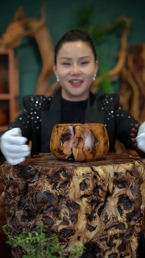 枣木雷击枣木聚宝盆