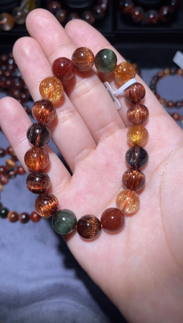 【闪购商品】水晶手链未镶嵌发晶10mm-354