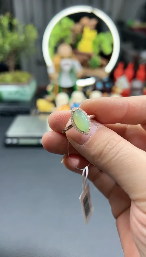 【闪购商品】和田玉1银S925镶嵌 AA937 多样性发其一