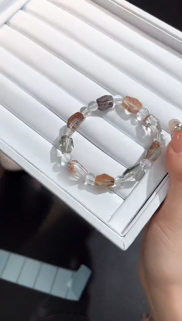 【闪购商品】水晶手串未镶嵌60X多样性发其一/1条默认微瑕