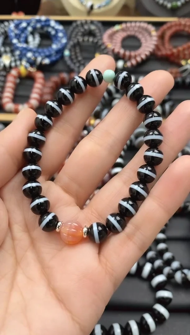 【闪购商品】玛瑙/玉髓手串未镶嵌手串