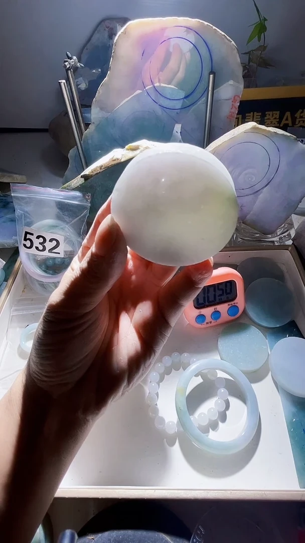 颈饰未镶嵌翡翠翡翠523