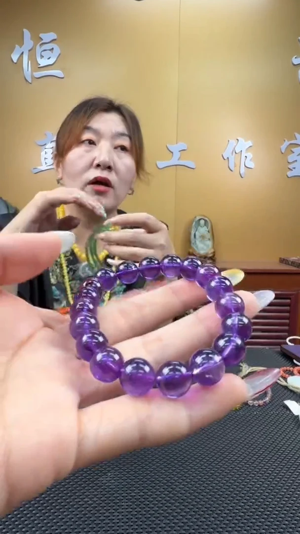 颈饰未镶嵌水晶手串10mm（多样性发一）