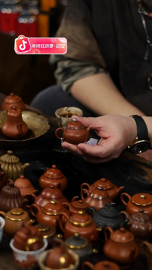 闪购6 25CC 包银小茶壶功夫茶道具