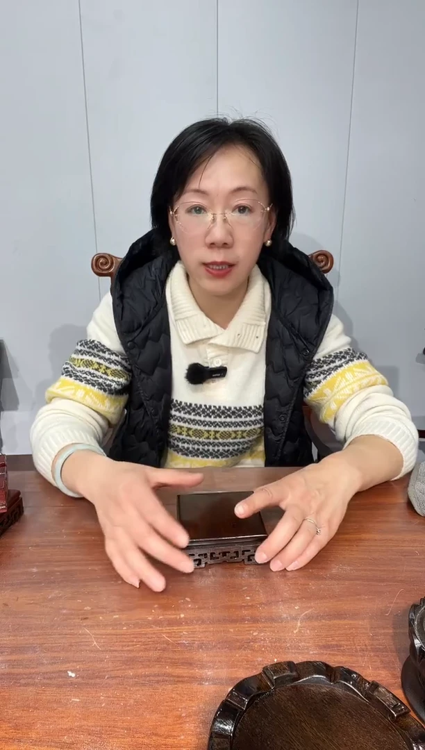 木买一送一非花细花底座黑10*10*3.6