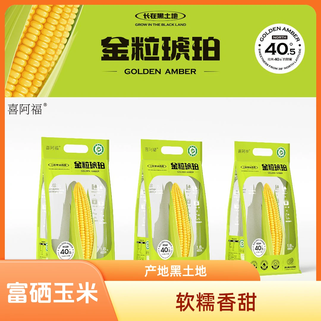 2025年富硒玉米河北新鲜头茬黄糯玉米香甜拉丝粗粮早餐食材8根