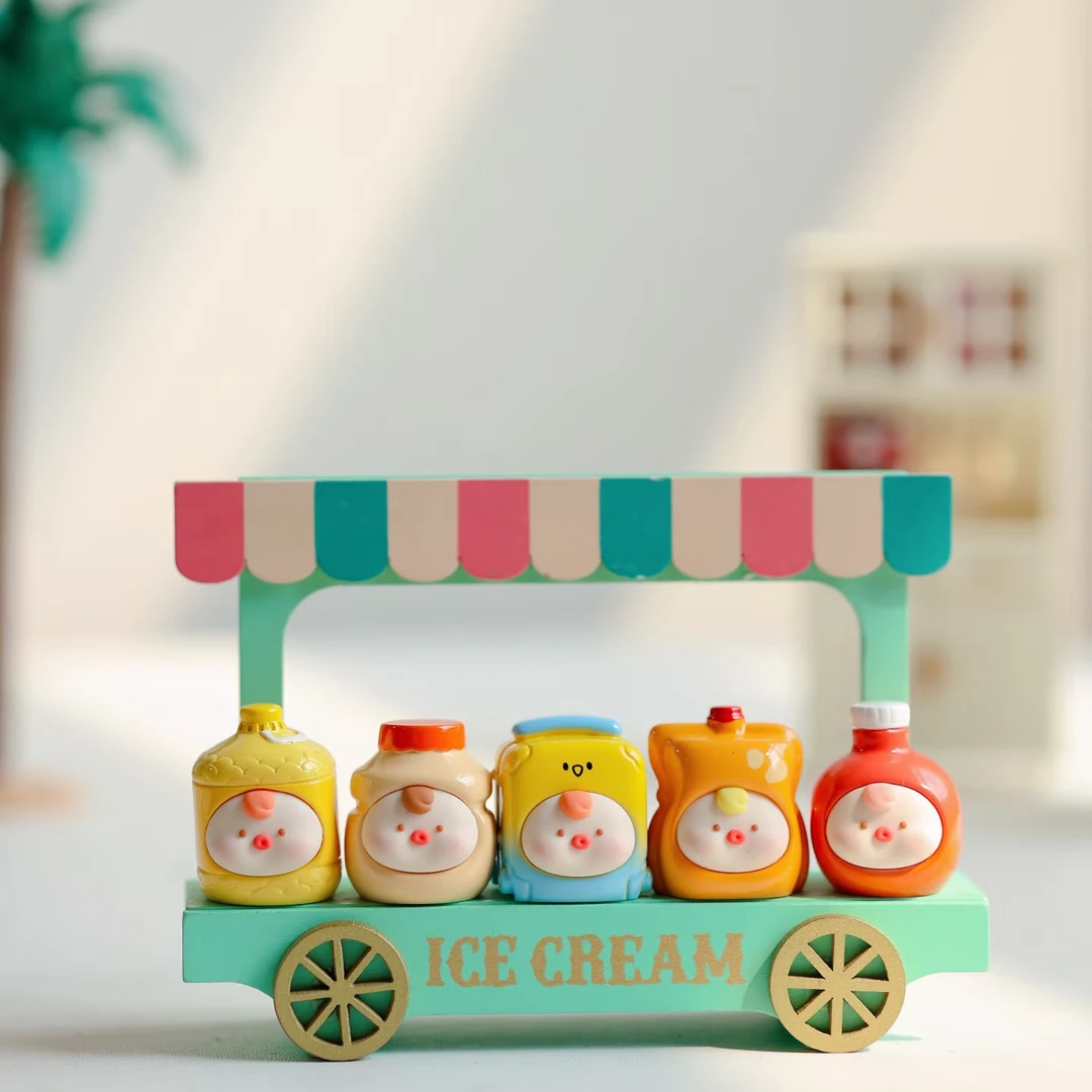 【嘟嘟超市-看刘海】壳桃果正版盲盒手办可爱礼品礼物树脂