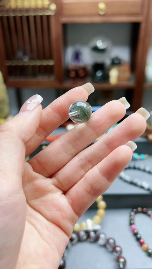 【闪购商品】水晶配饰18K金镶嵌18k金幽灵水晶YX赠链多样性发其一