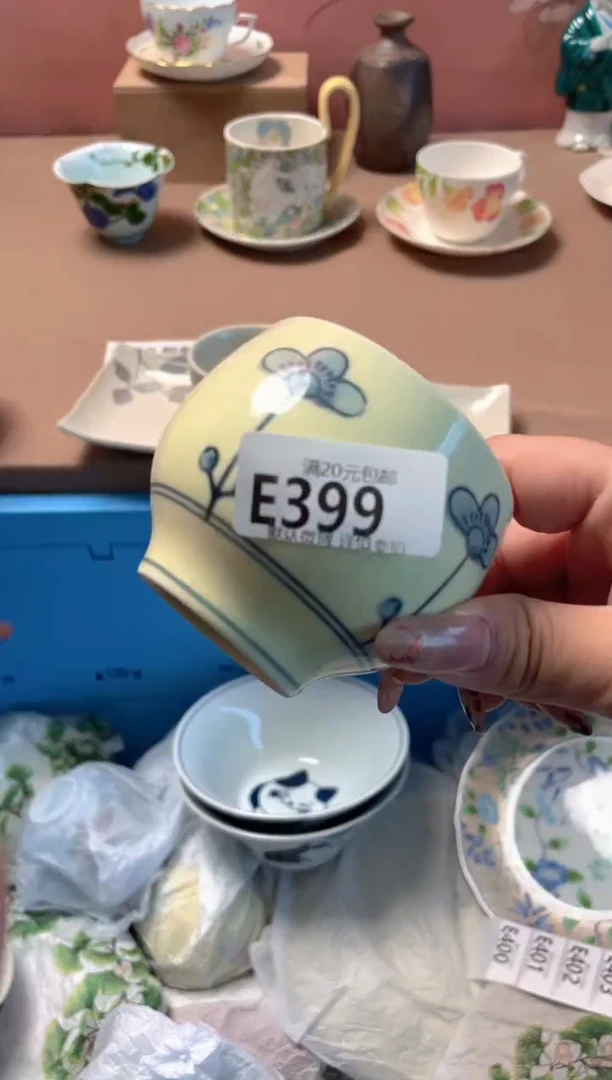 瓷片小**呀瓷器瓷器E399