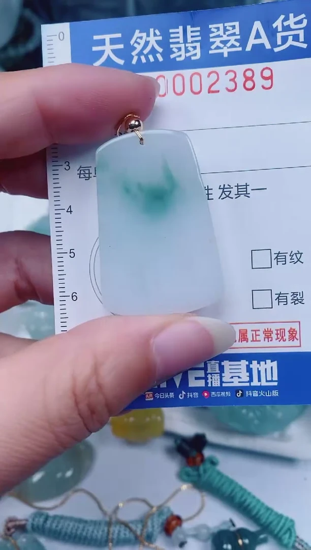 颈饰未镶嵌翡翠00002389