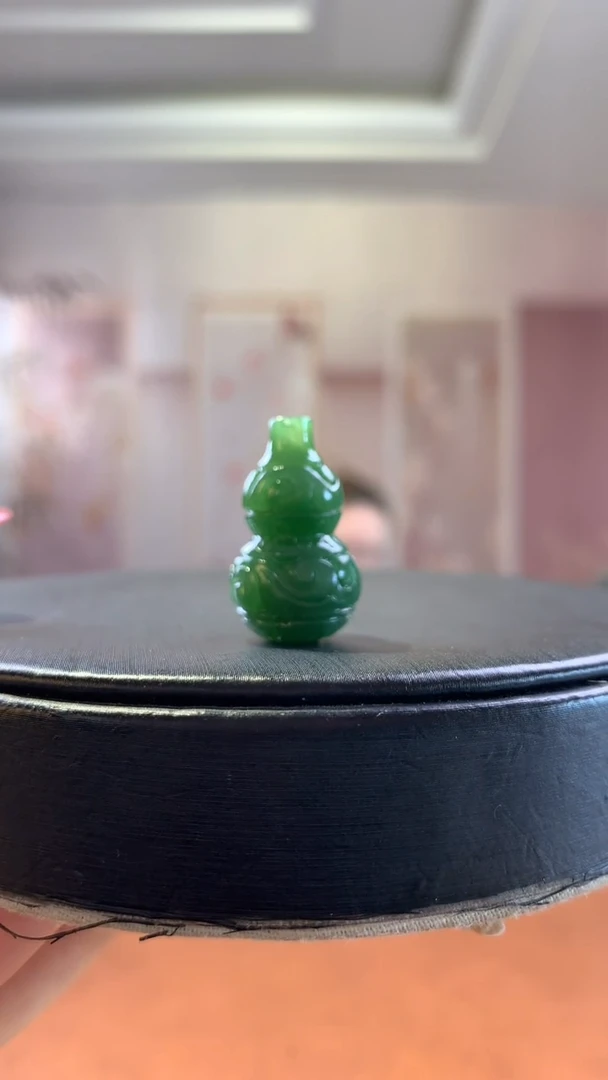 未镶嵌和田玉挂件碧玉葫芦车挂