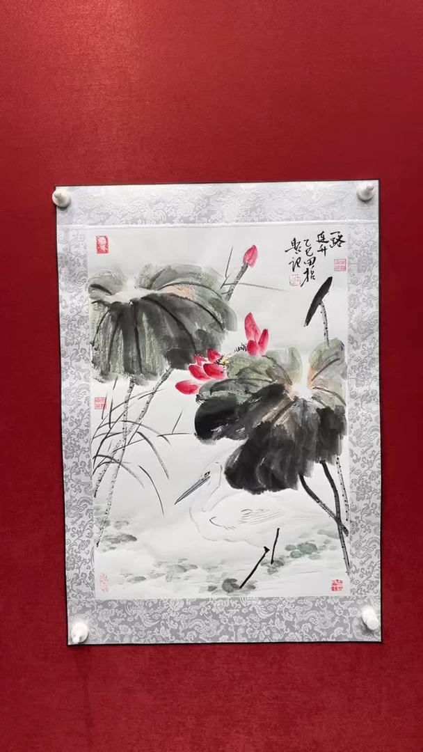 国画老师现场创作 46