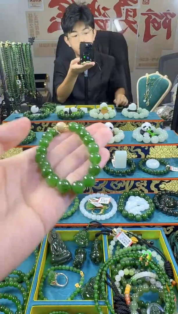 未镶嵌手串和田玉5