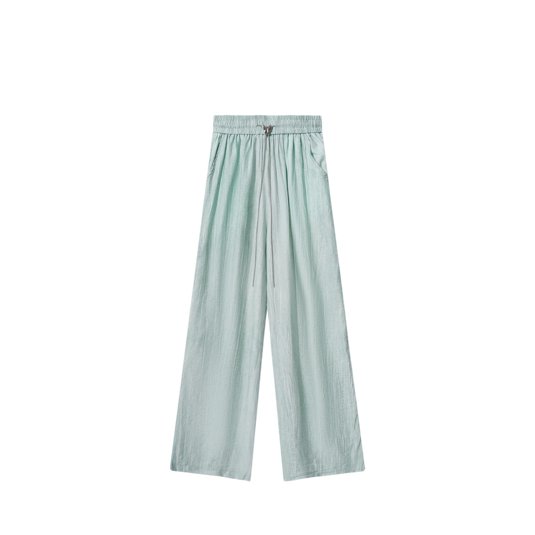 欧若风【龙哥专属】K7F20362H时尚简约阔腿裤子-0362