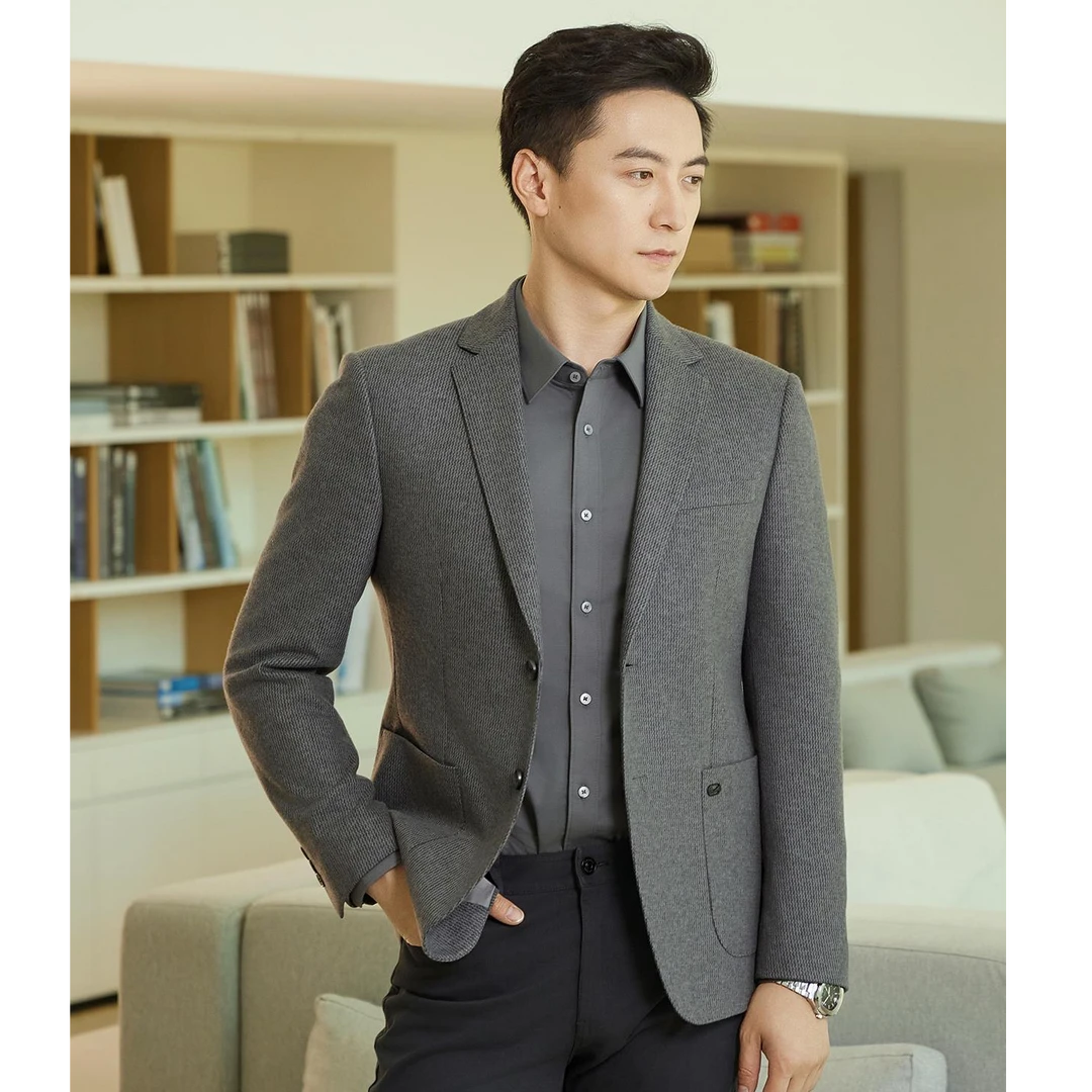 商务时尚修身西服上衣