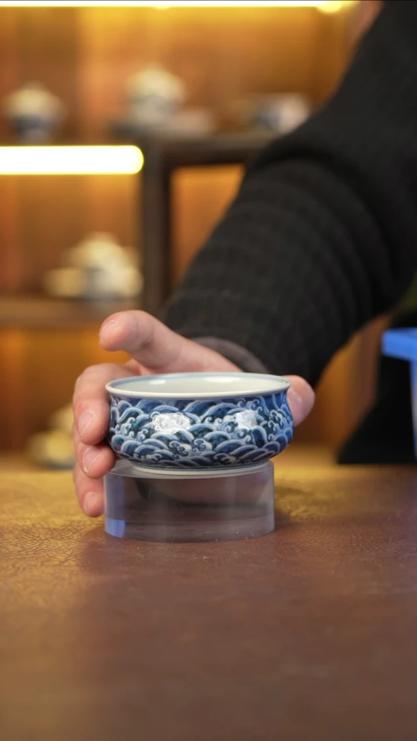 景德镇手工手绘茶器  yyt