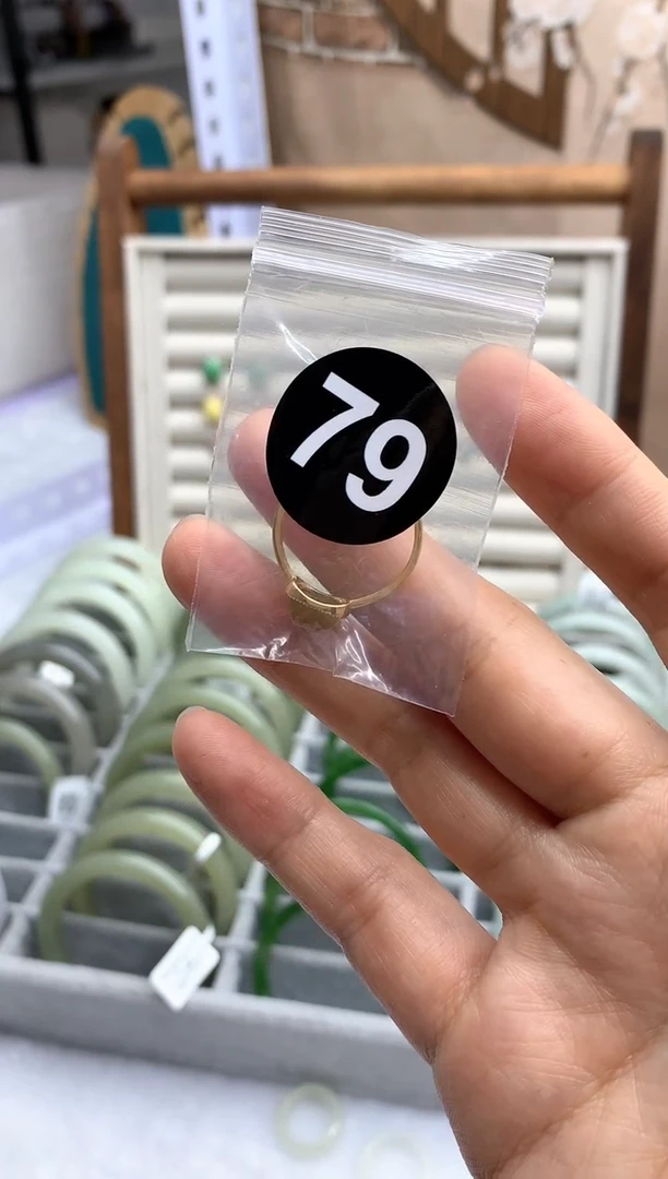 【闪购商品】和田玉戒指银S925镶嵌戒指3