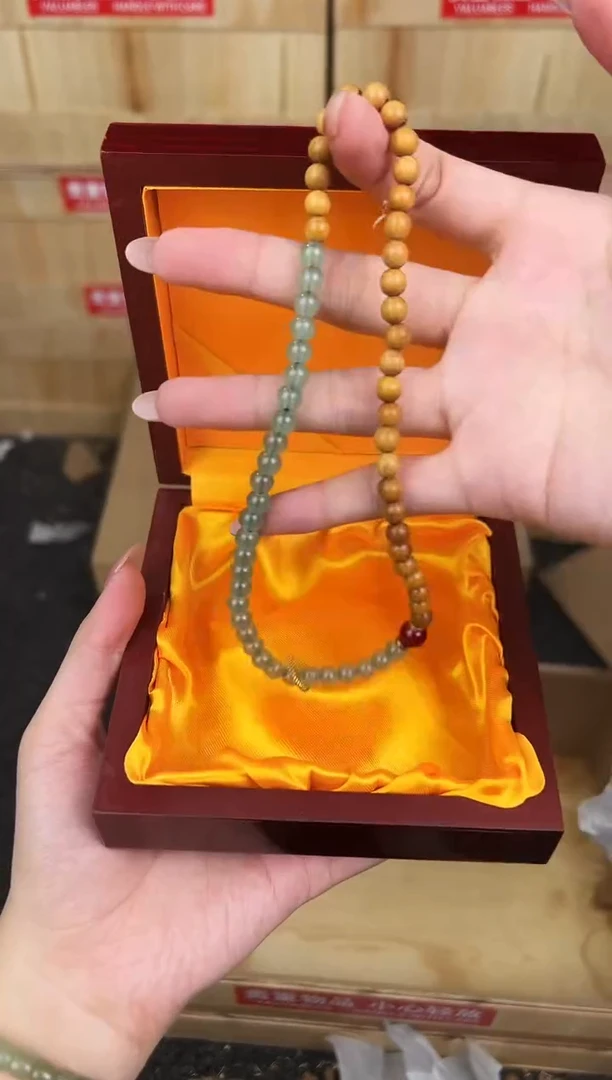 万家文玩阁老山檀木链接@@SP064