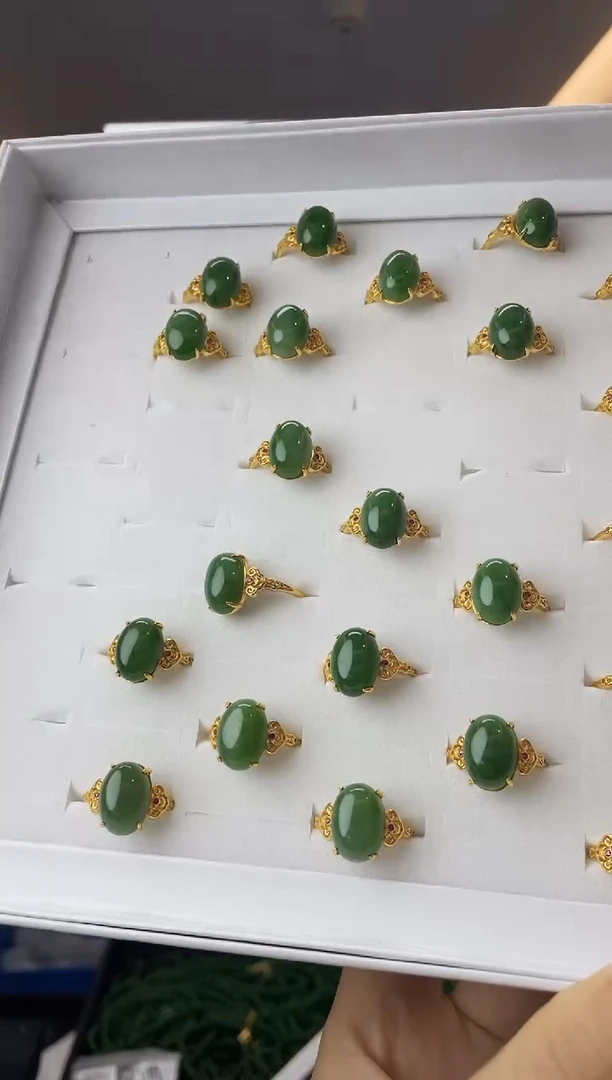 【闪购商品】和田玉·银S925镶嵌多样性一件发货