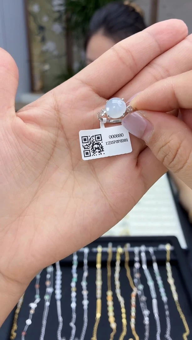 银S925镶嵌戒指翡翠111111111