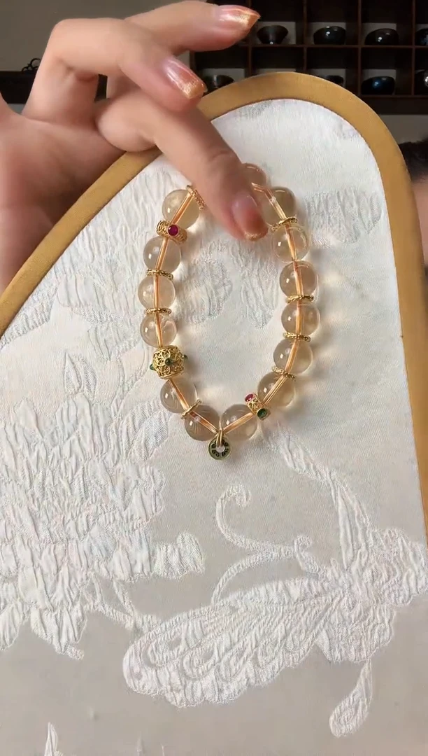 未镶嵌颈饰水晶国风