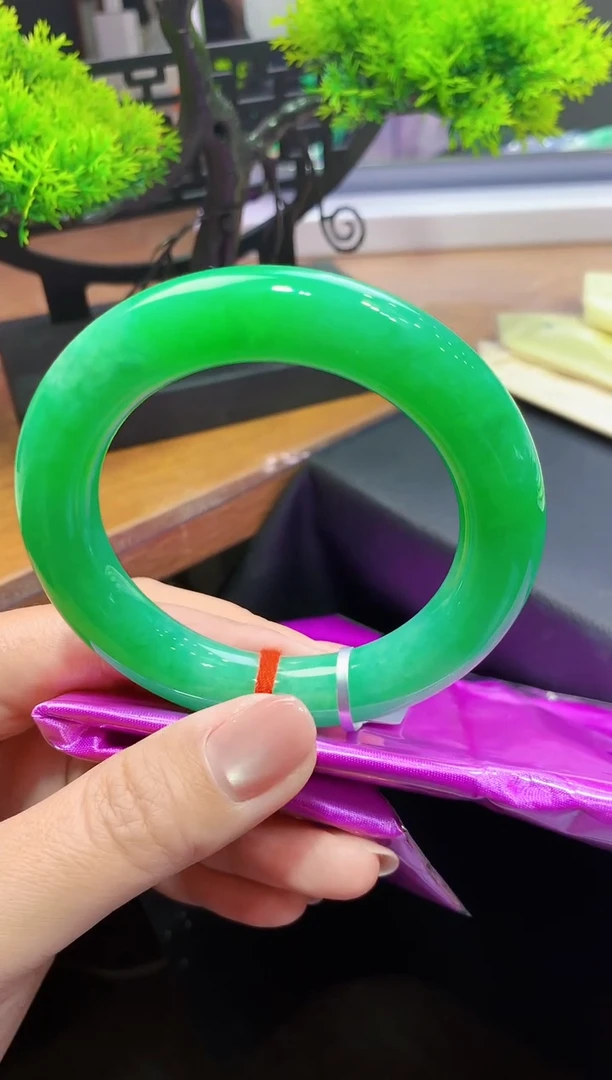 未镶嵌手镯翡翠k46天然A货缅甸翡翠56总价80万定金2万