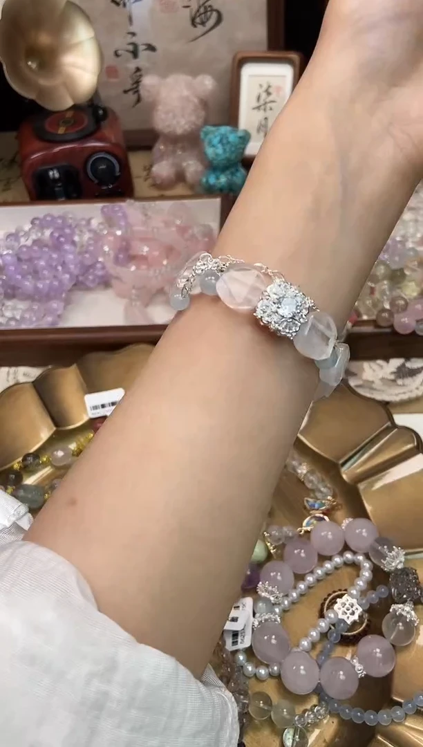 水晶手链未镶嵌337手串