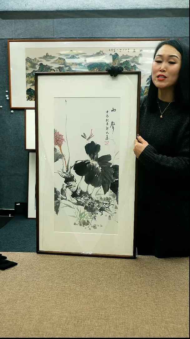 【闪购商品】国画52*92陈默如老师花鸟