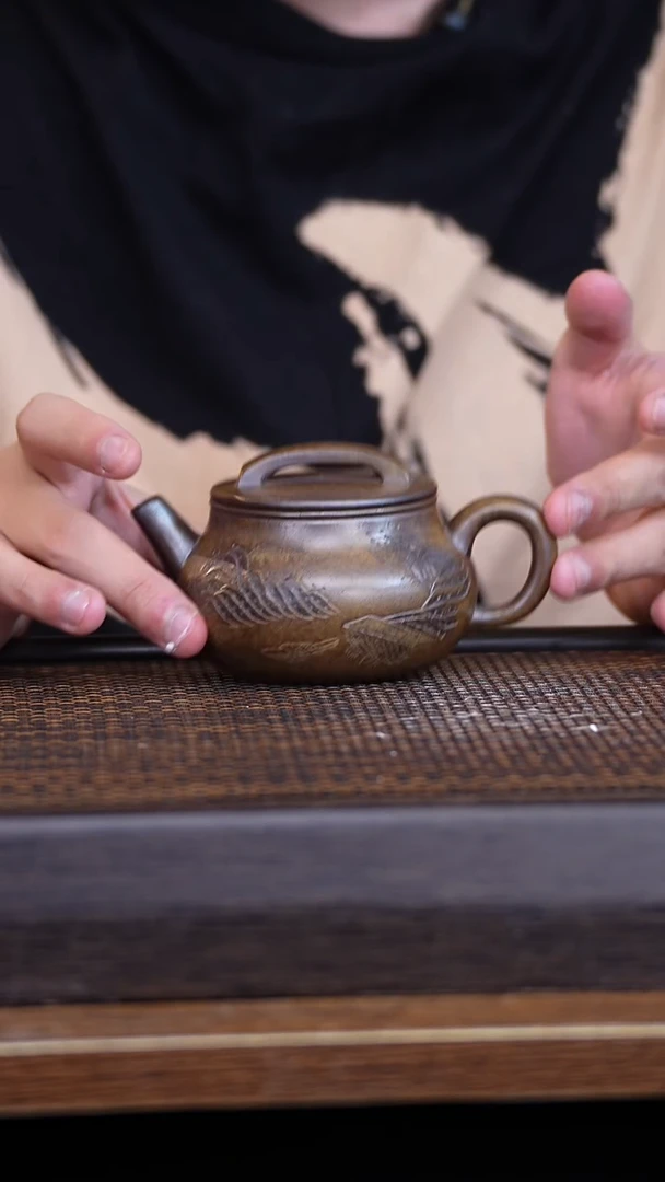 茶壶紫砂宜兴手工原矿紫砂壶001