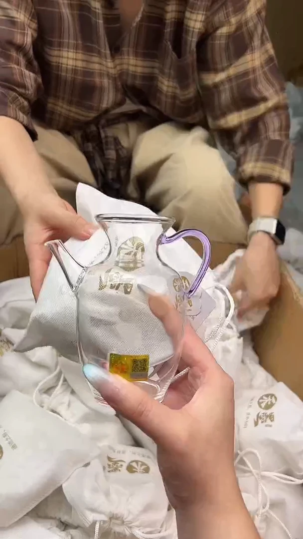 禾墨 仿宋壶浅紫色